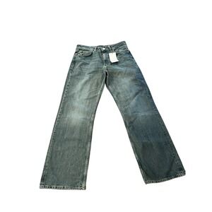 Zara Womens Wide  Jeans EU 40 US 8 Mid Rise Full Length 6045/226 NWT